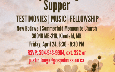 Steinbach Spring Supper!